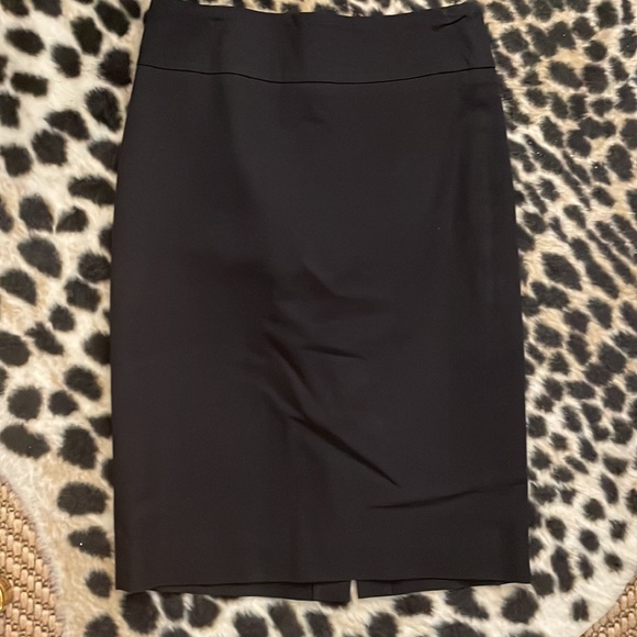 J. Crew Black Pencil Skirt - Picture 1 of 7